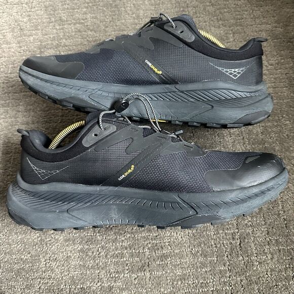 Hoka One One Transport GTX 1123153 Mens US 12.5D  Running Shoes Black Sneakers main image 11